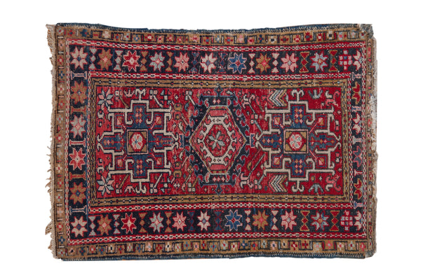 3x4.5 Vintage Karaja Rug // ONH Item 10328