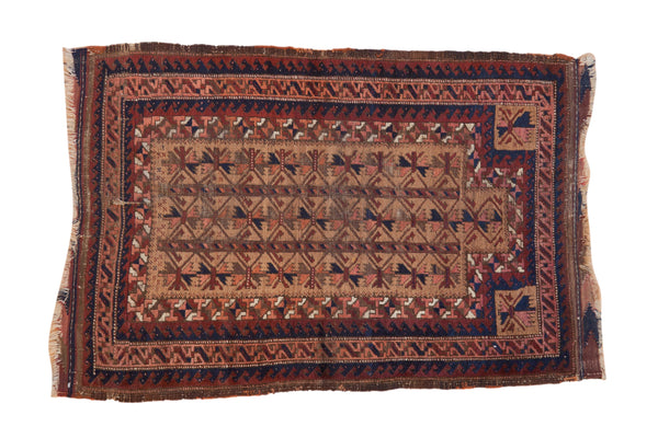 2.5x4 Antique Belouch Rug // ONH Item 10329