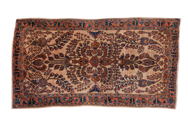 2x4 Vintage Mohajeran Sarouk Rug Runner // ONH Item 10331