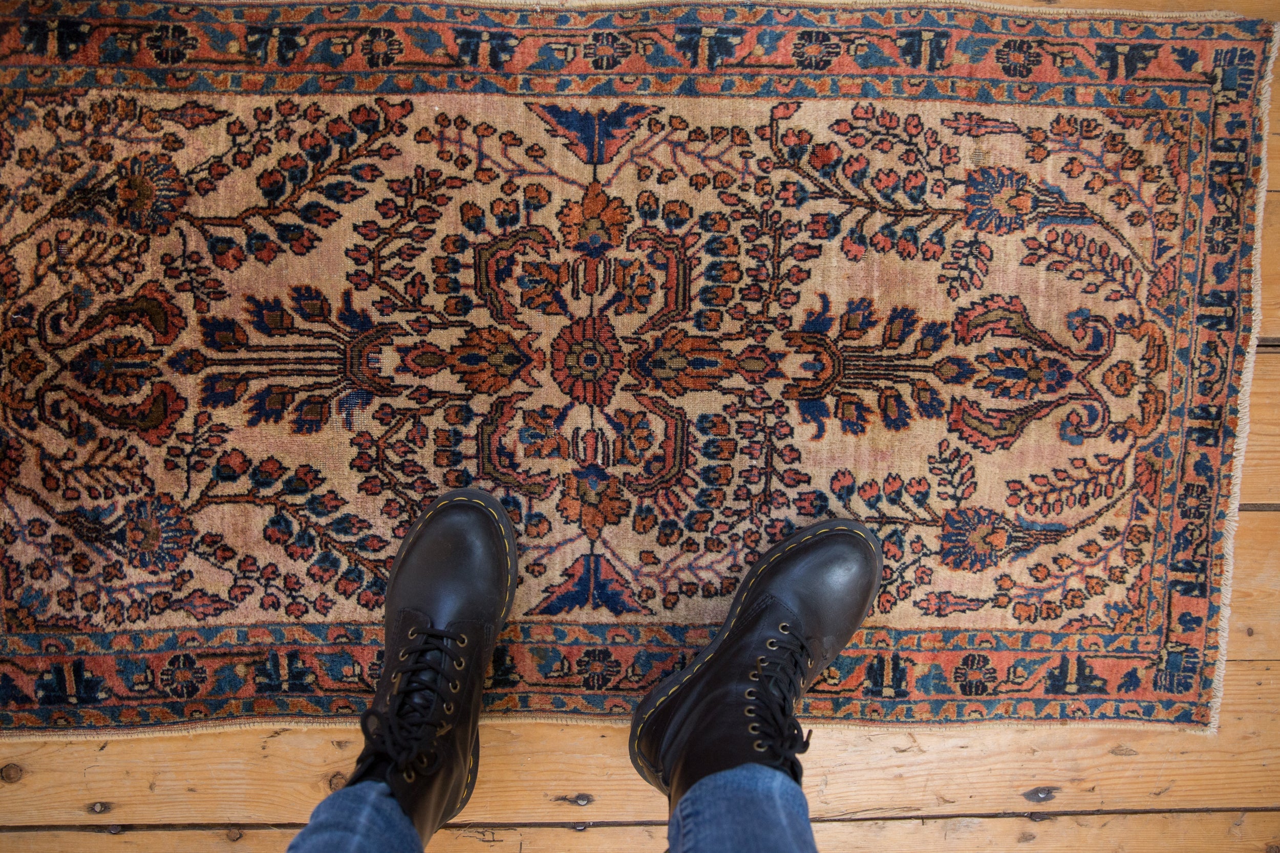 2x4 Vintage Mohajeran Sarouk Rug Runner // ONH Item 10331 Image 1