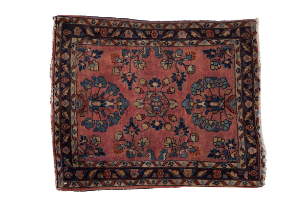 2x2.5 Vintage Fine Mohajeran Sarouk Square Rug Mat // ONH Item 10332