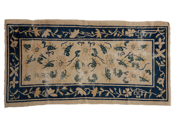 3x6 Vintage Peking Rug Runner // ONH Item 10340