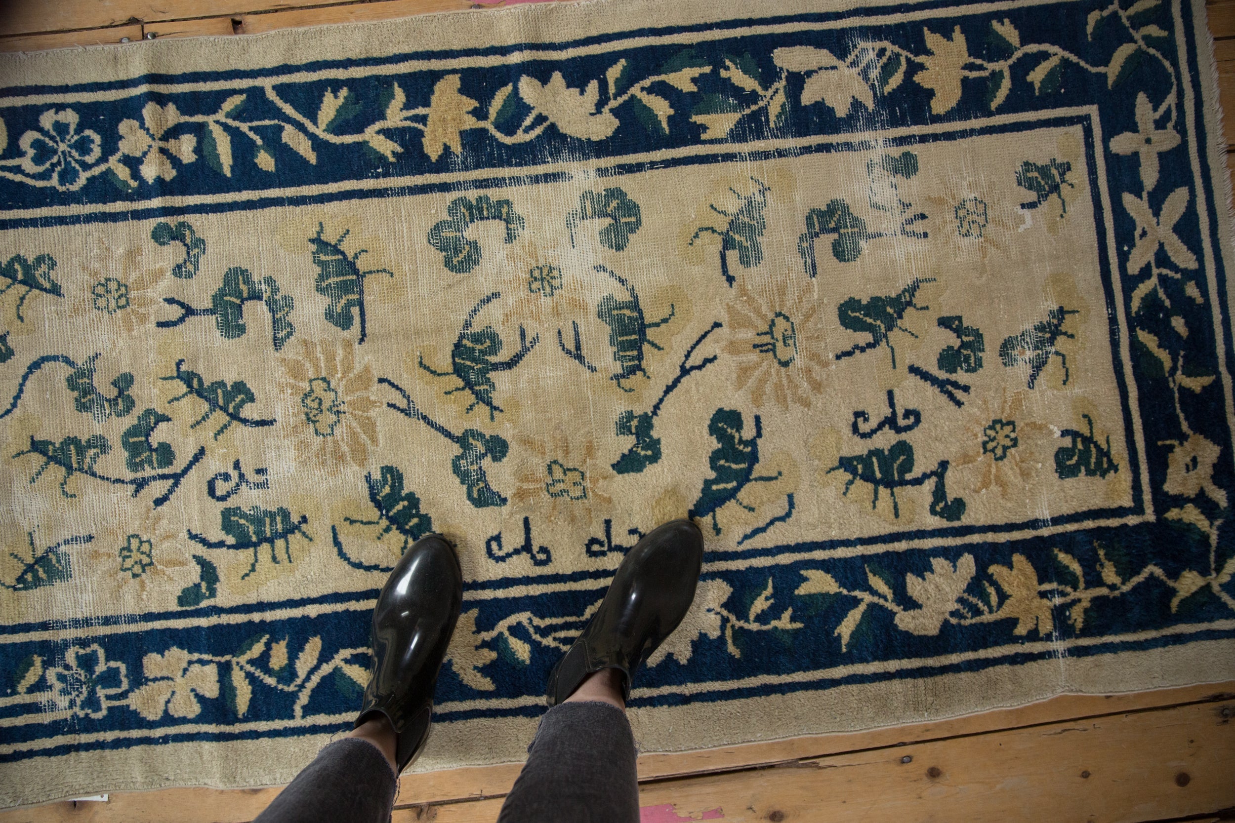 3x6 Vintage Peking Rug Runner // ONH Item 10340 Image 1