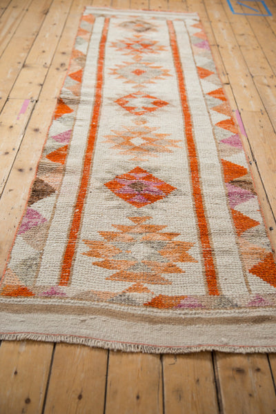 2.5x9 Vintage Distressed Kurd Rug Runner // ONH Item 10370 Image 2