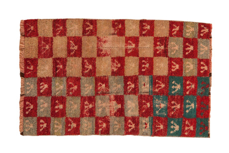 2.5x4 Vintage Distressed Tulu Rug // ONH Item 10377