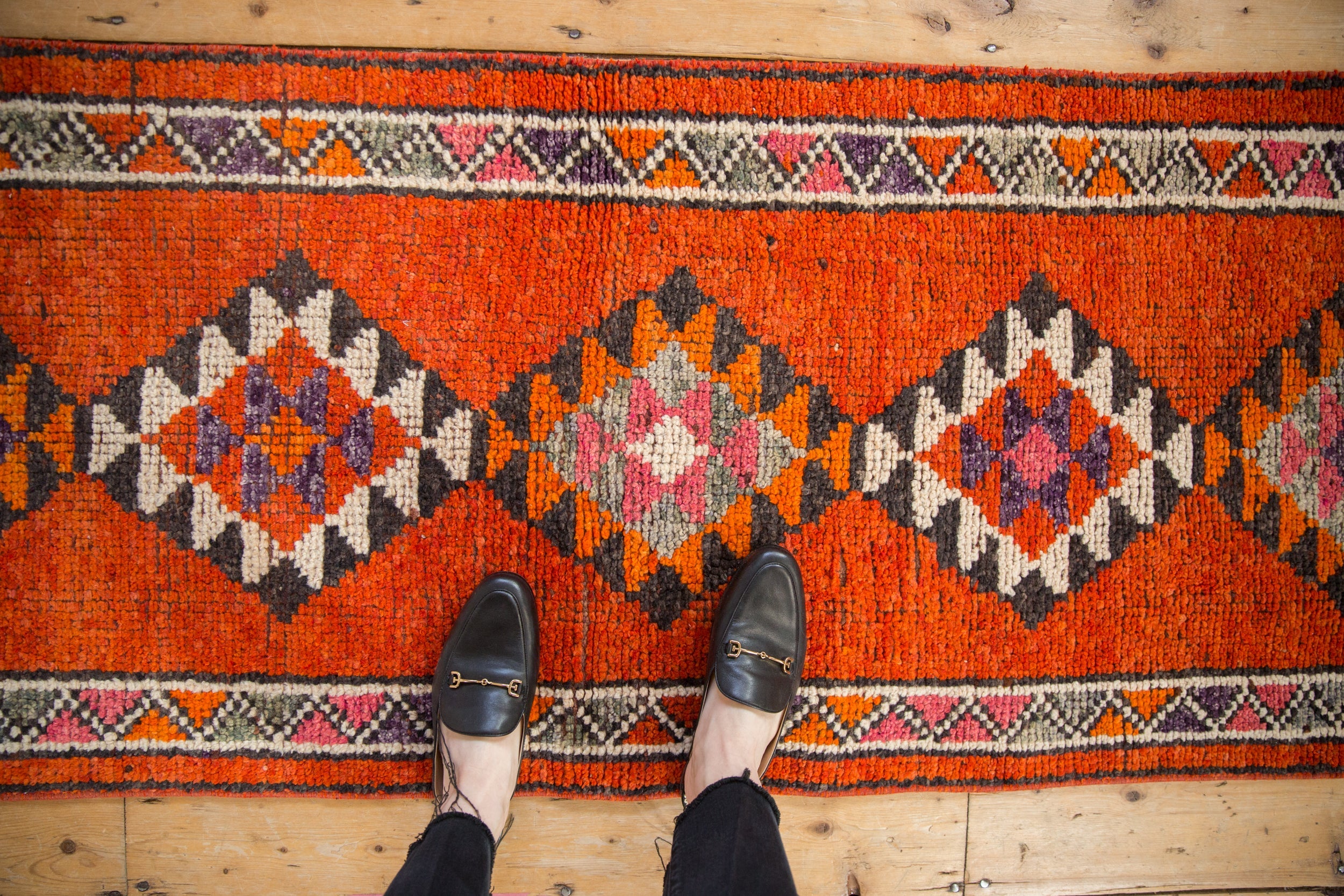 2.5x12 Vintage Kurd Rug Runner // ONH Item 10381 Image 1