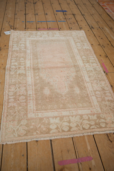 3x4.5 Vintage Distressed Oushak Rug // ONH Item 10384 Image 6