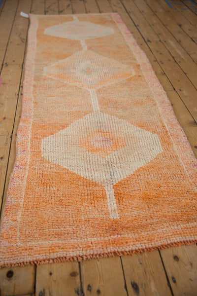 3x9 Vintage Distressed Kurd Rug Runner // ONH Item 10385 Image 3