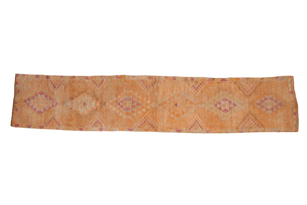 2.5x13 Vintage Distressed Kurd Rug Runner // ONH Item 10388