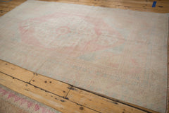 5x8.5 Vintage Distressed Oushak Carpet // ONH Item 10391 Image 5