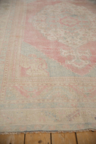 5x8.5 Vintage Distressed Oushak Carpet // ONH Item 10391 Image 8