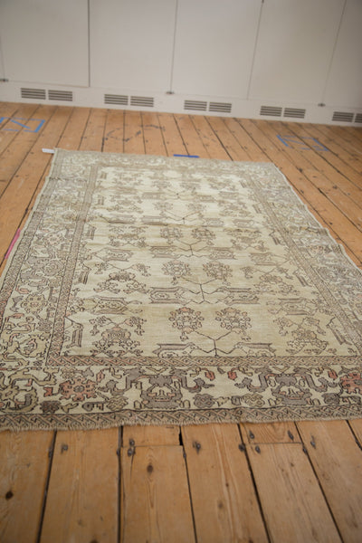 4.5x7 Vintage Distressed Oushak Rug // ONH Item 10394 Image 4