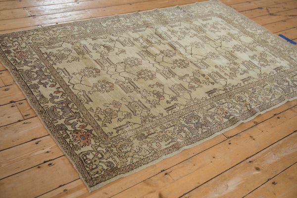 4.5x7 Vintage Distressed Oushak Rug // ONH Item 10394 Image 6