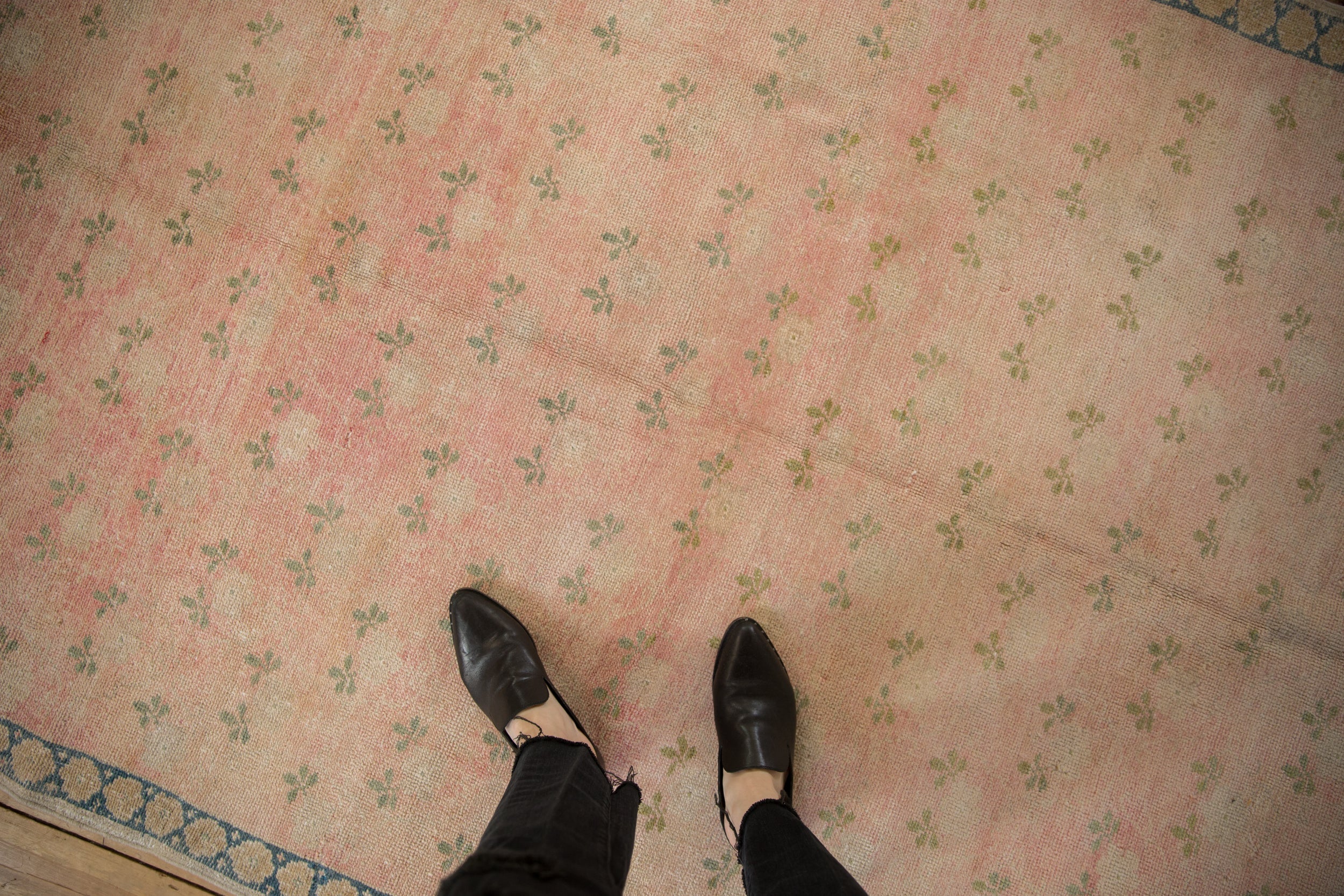 5x9.5 Vintage Distressed Sparta Carpet // ONH Item 10396 Image 1