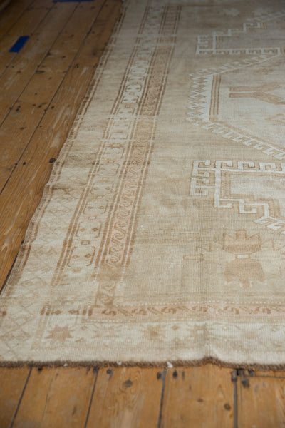 6x8.5 Vintage Distressed Oushak Carpet // ONH Item 10402 Image 5