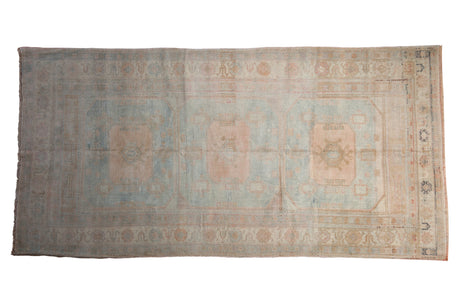 4x8 Vintage Distressed Oushak Rug Runner // ONH Item 10405