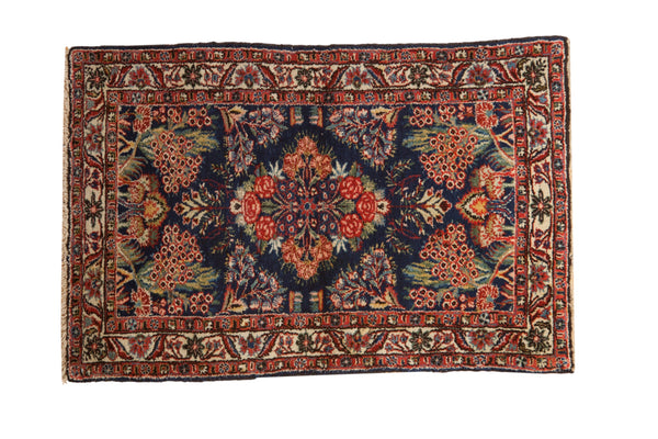 2.5x4 Vintage Fine Qazvin Rug // ONH Item 10422