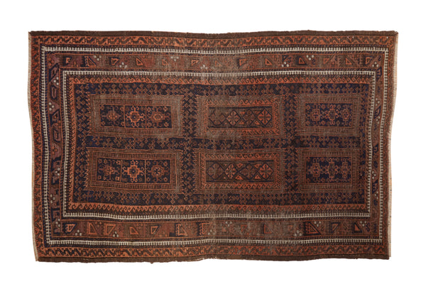 4x6.5 Vintage Belouch Rug // ONH Item 10424
