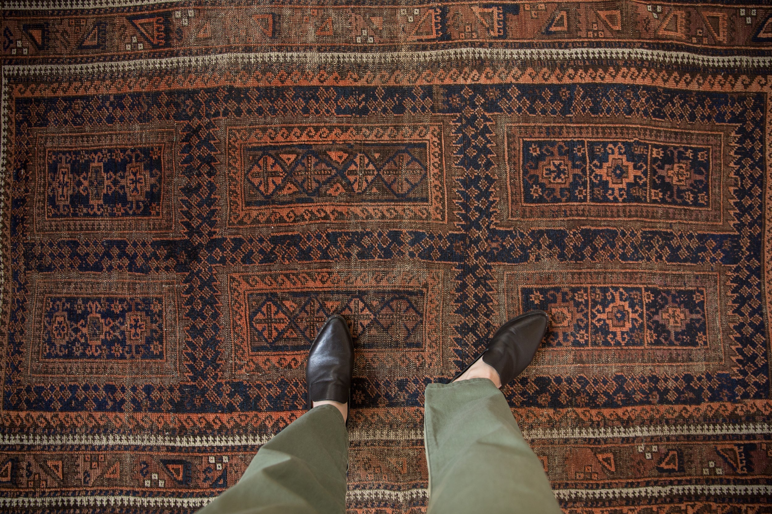 4x6.5 Vintage Belouch Rug // ONH Item 10424 Image 1