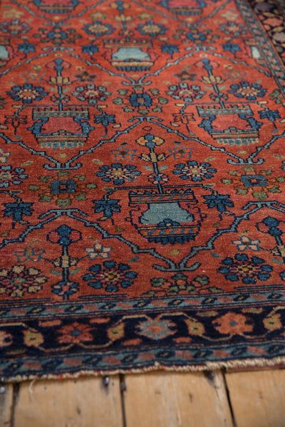 3.5x4.5 Vintage Fine Lilihan Square Rug // ONH Item 10426 Image 3