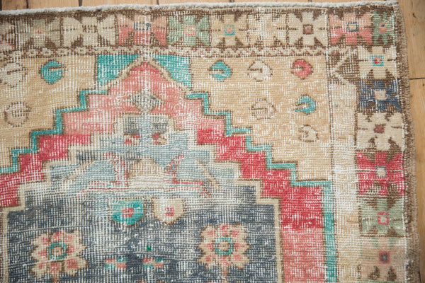 3x4.5 Vintage Distressed Oushak Rug // ONH Item 10434 Image 2