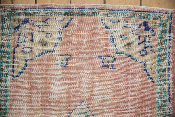 2.5x4.5 Vintage Distressed Oushak Rug // ONH Item 10435 Image 2