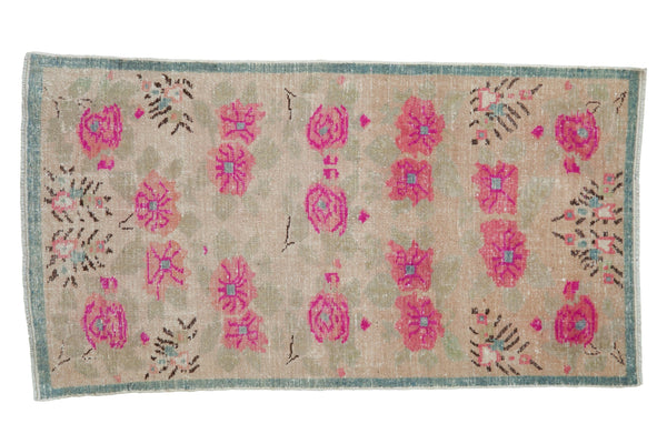 3x5 Vintage Distressed Oushak Rug // ONH Item 10437