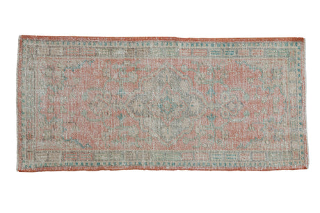 2x4.5 Vintage Distressed Oushak Rug Runner // ONH Item 10439