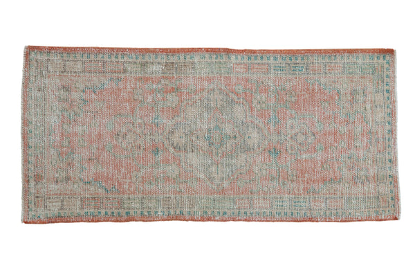2x4.5 Vintage Distressed Oushak Rug Runner // ONH Item 10439