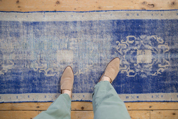 2x10.5 Vintage Distressed Oushak Rug Runner // ONH Item 10441 Image 1