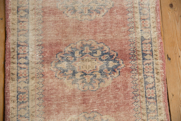 2.5x10.5 Vintage Distressed Oushak Rug Runner // ONH Item 10442 Image 4