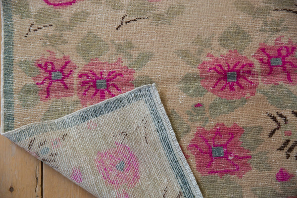 2.5x5 Vintage Distressed Oushak Rug Runner // ONH Item 10443 Image 8