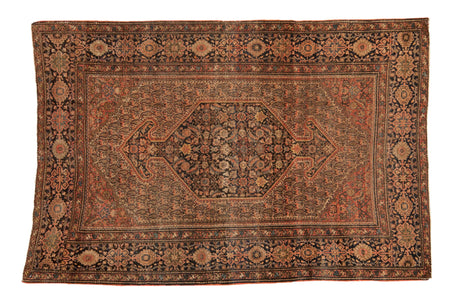4x6.5 Antique Farahan Sarouk Rug // ONH Item 10460