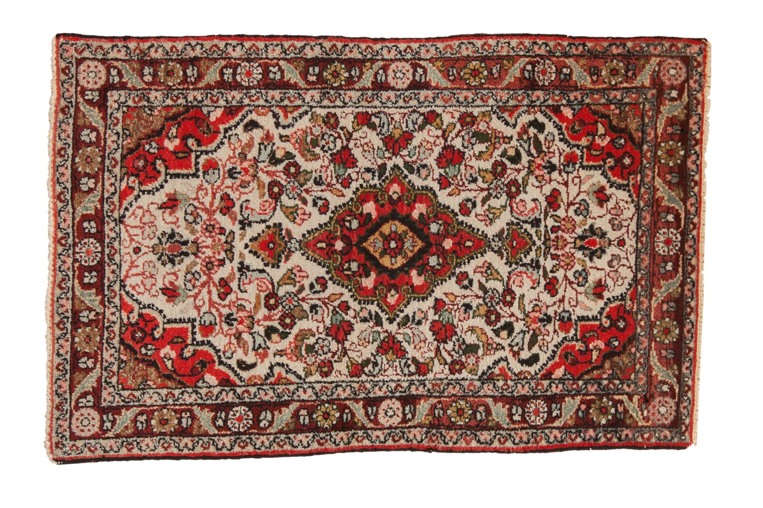 Vintage Dargezine Persian Rug 2'9
