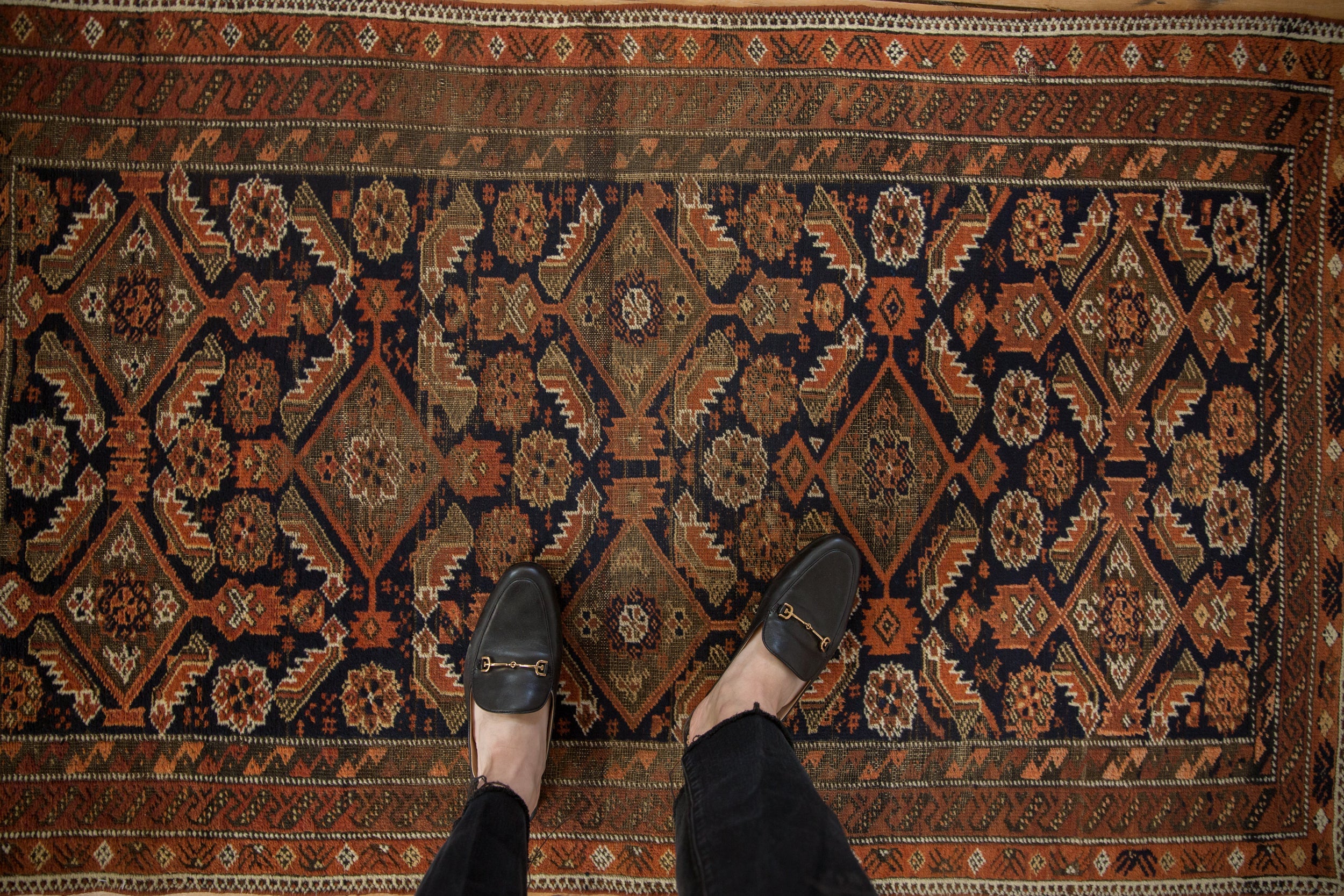 3x5 Antique Belouch Rug // ONH Item 10470 Image 1