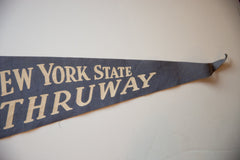 Vintage New York State Thruway Felt Flag // ONH Item 10516 Image 2
