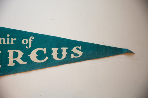 Vintage Souvenir of Circus Felt Flag // ONH Item 10546 Image 2