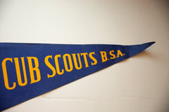 Vintage Cub Scouts BSA Felt Flag // ONH Item 10548 Image 2