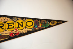 Vintage Reno Nevada Felt Flag // ONH Item 10561 Image 2
