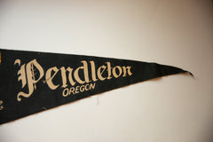 Vintage Pendleton Oregon Felt Flag // ONH Item 10570 Image 2