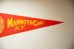 Vintage Mammoth Cave Kentucky Felt Flag // ONH Item 10591 Image 2