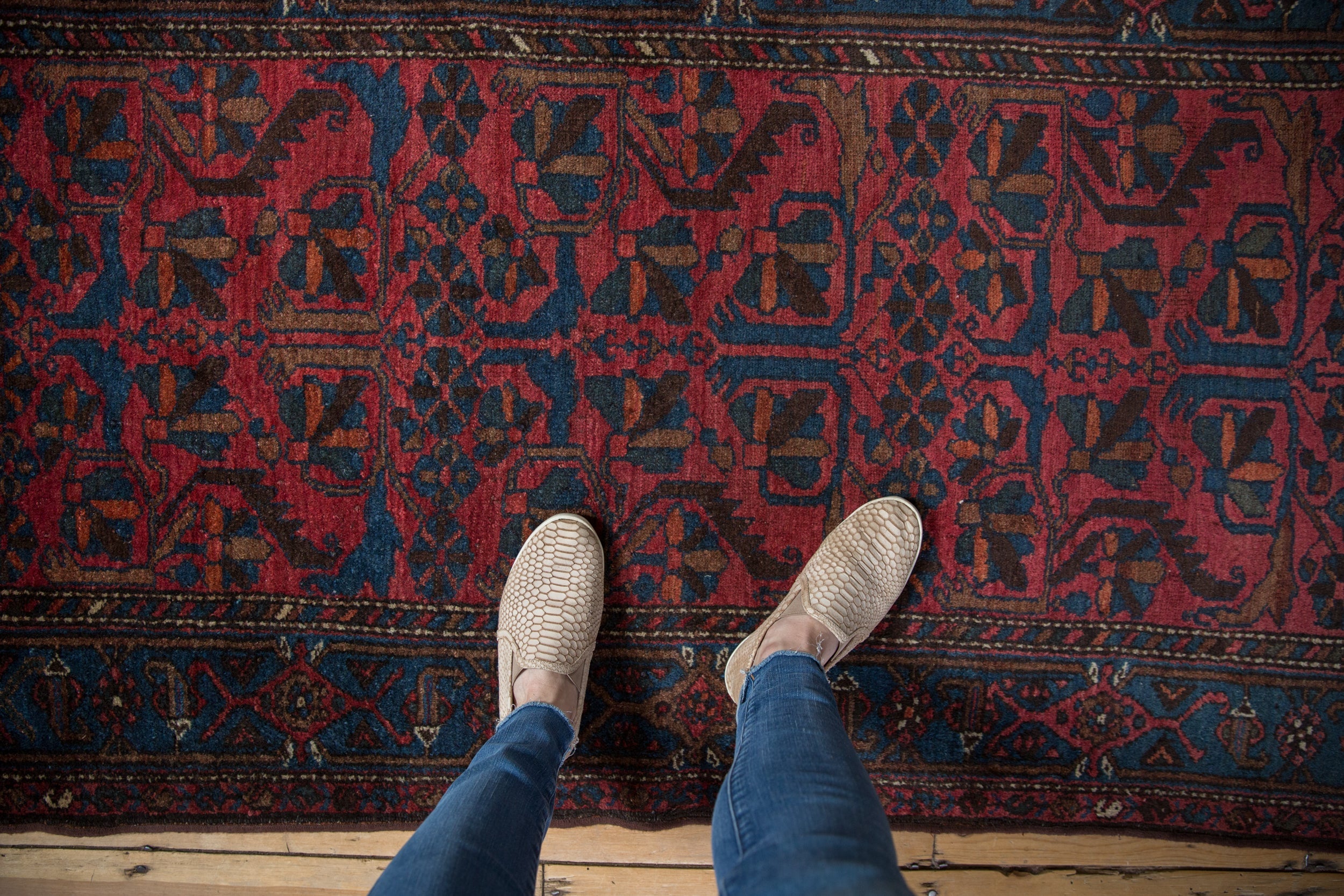 3.5x6.5 Vintage Mehreban Rug // ONH Item 10621 Image 1