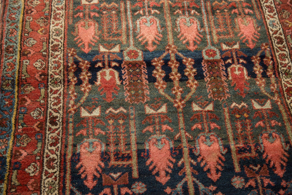 3.5x5.5 Vintage Kurdish Hamadan Rug // ONH Item 10624 Image 5