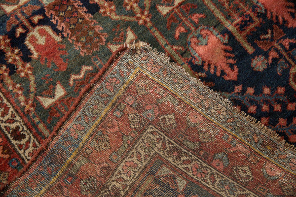 3.5x5.5 Vintage Kurdish Hamadan Rug // ONH Item 10624 Image 8