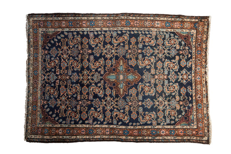 3.5x5 Vintage Dargezine Rug // ONH Item 10627