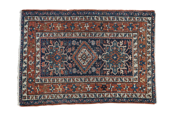 3x4.5 Vintage Karaja Rug // ONH Item 10638