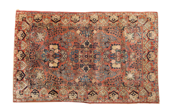 4x6.5 Vintage Sarouk Rug // ONH Item 10641