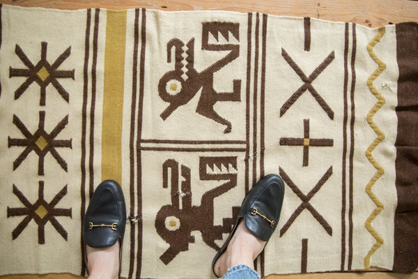 2x4.5 Vintage Moroccan Kilim Rug Runner // ONH Item 10643 Image 1