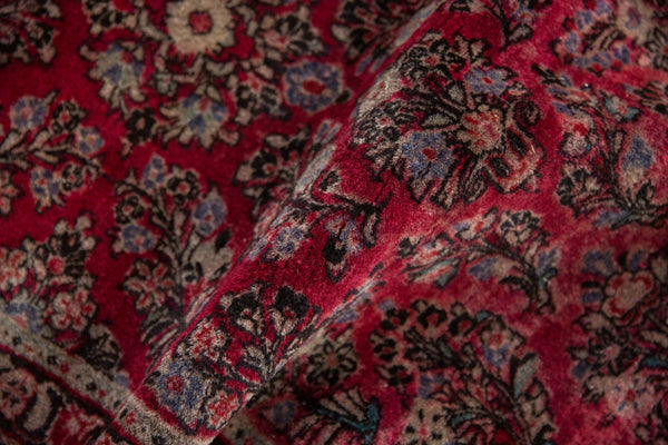 2.5x5 Vintage Fine American Sarouk Rug Runner // ONH Item 10644 Image 6