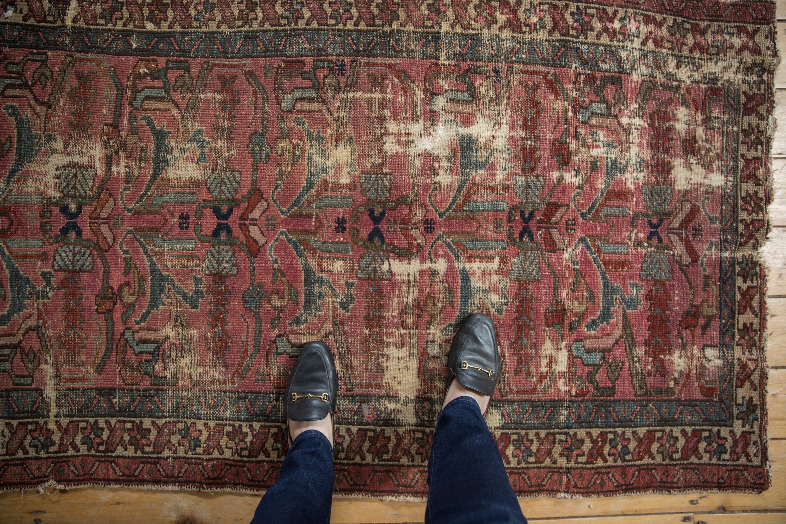 3.5x6.5 Vintage Mehreban Rug // ONH Item 10646 Image 1